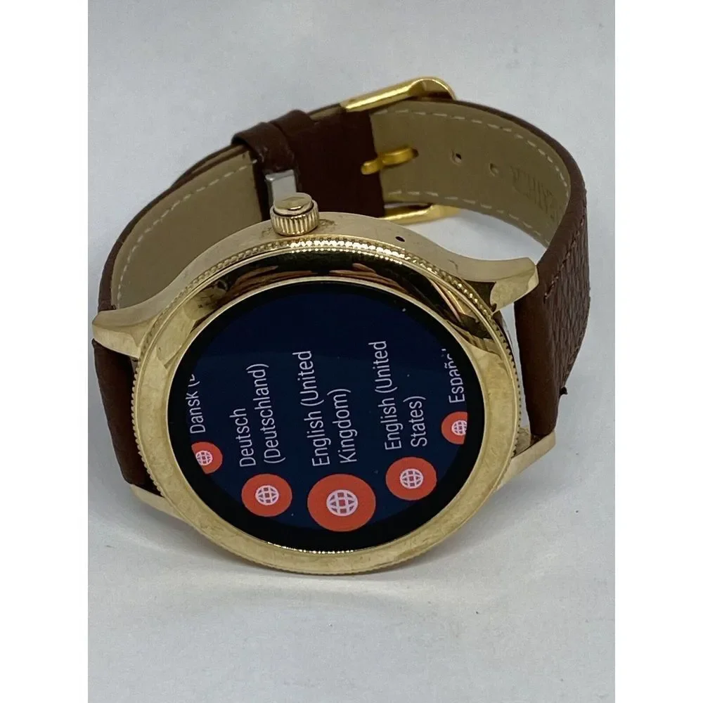 Fossil Gen 3 Authentic Genuine Smart Watch Custom Band FTW6006 DC757